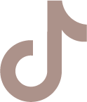 TikTok logo/icon in brown
