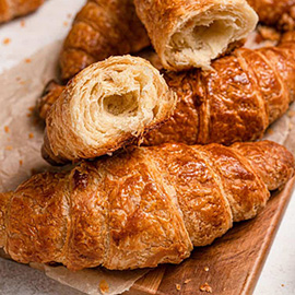 Plain croissants