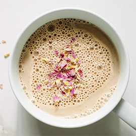 A vanilla rooibos cup of tea