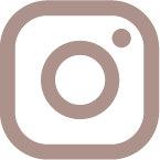 Instagram logo/icon in brown
