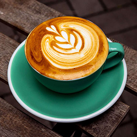 A flat white